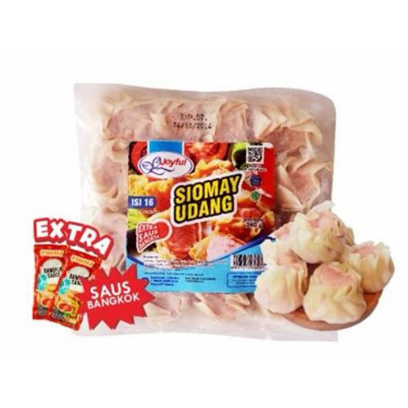 

SIOMAY UDANG ISI 16 PCS 240 GR INCLUDE SAMBEL BANGKOK - JOYFUL