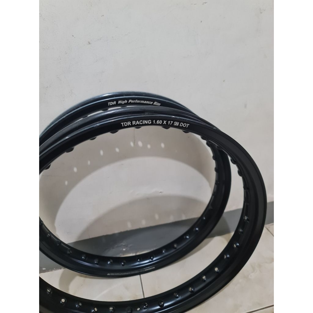 Velg tdr er shape uk 160/17 + 160/17 hitam anodize