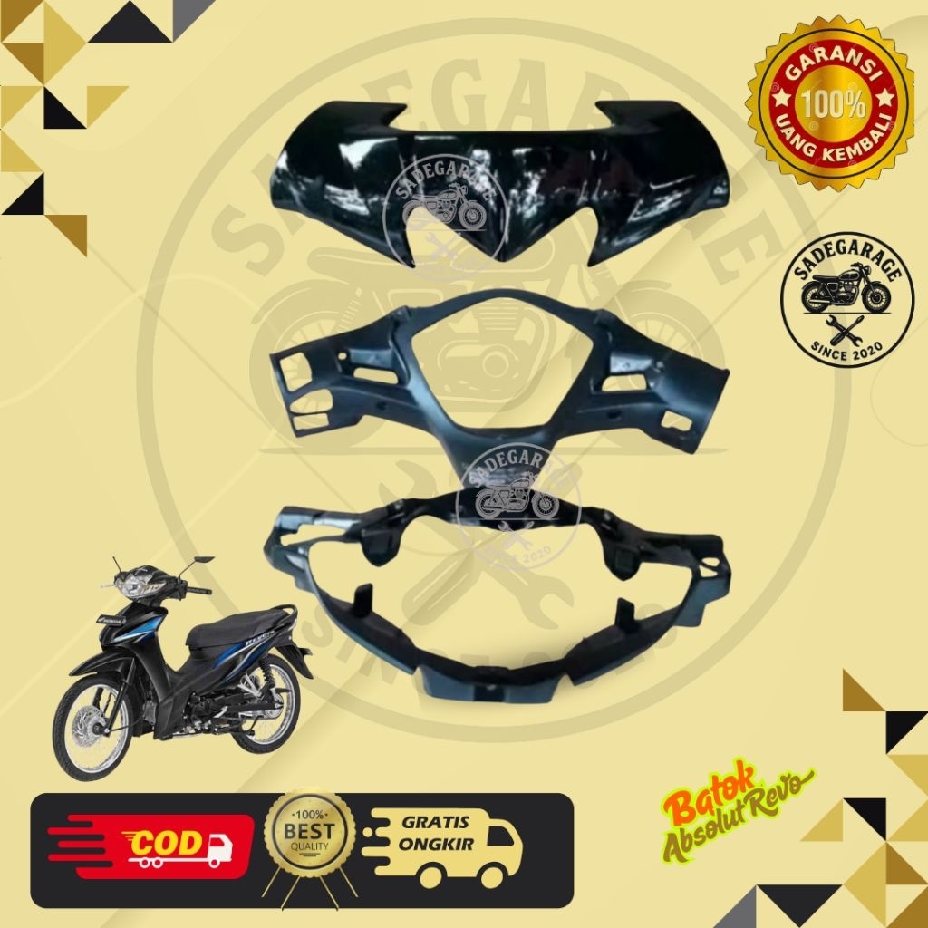 paket hemat Batok Depan Batok Belakang Absolute Revo Absolute revo Fit 110 2009 2010 2011 2012 2013