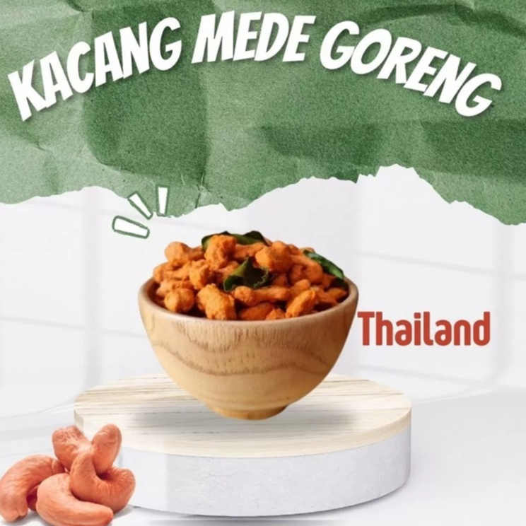 

Kacang Mede Matang Mete Goreng Pedas Gurih Bawang Asin 500g