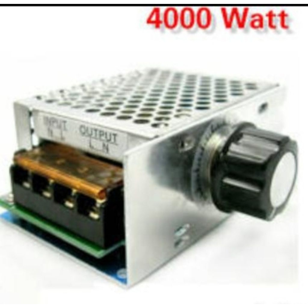 SCR Voltage Regulator Dimmer 4000W 220V AC 4000 watt