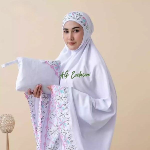 AG Mukena Dewasa Katun Bordir Dealova Series