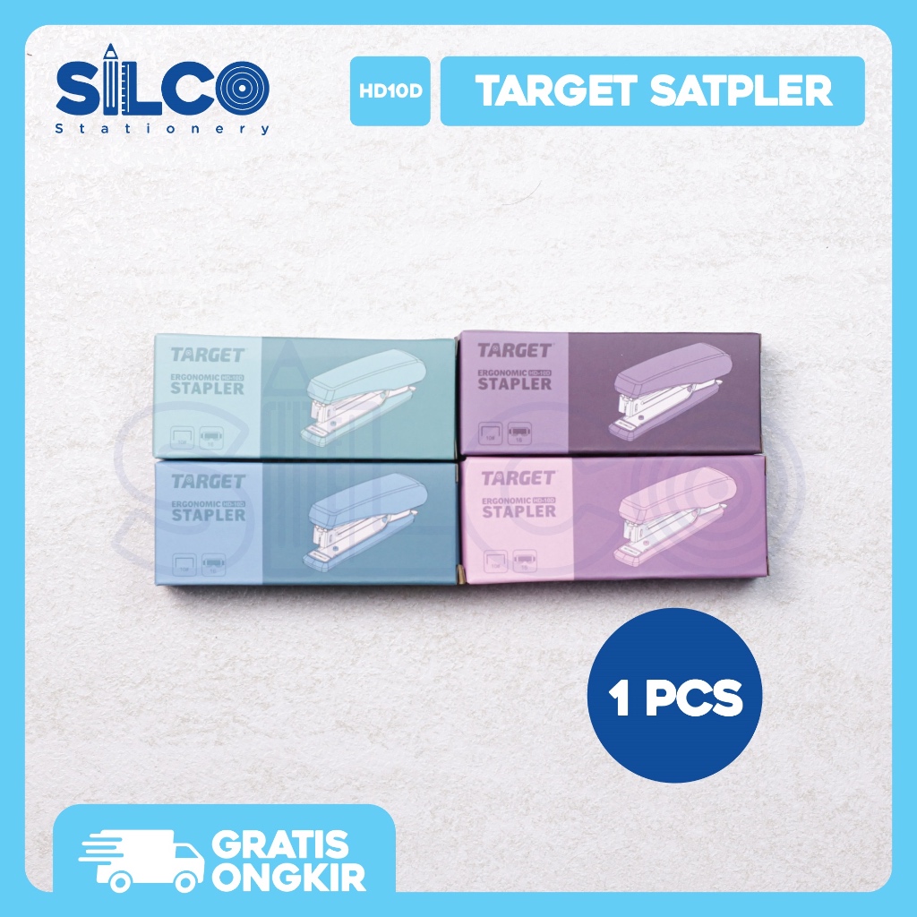 

Stapler TARGET HD-10D / Stepler / Steples / Jepretan Pastel Colour [PCS]