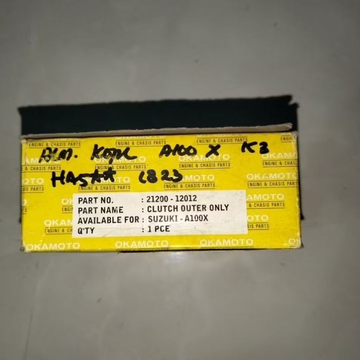 Clutch mesin motor Suzuki A100 A100 K3