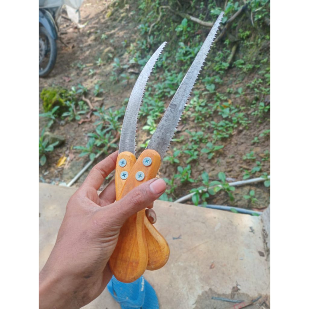 1 set gergaji bonsai(lurus+lengkung)