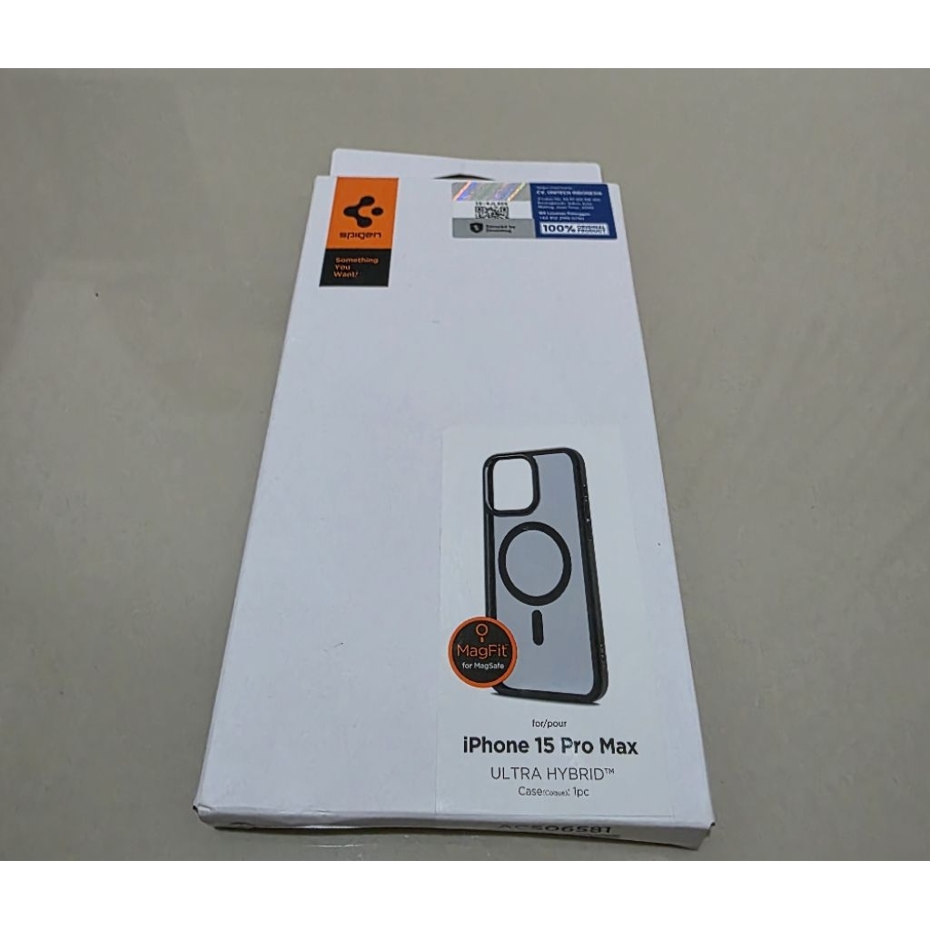 Case iphone 15 promax spigen ultra hybrid magsafe