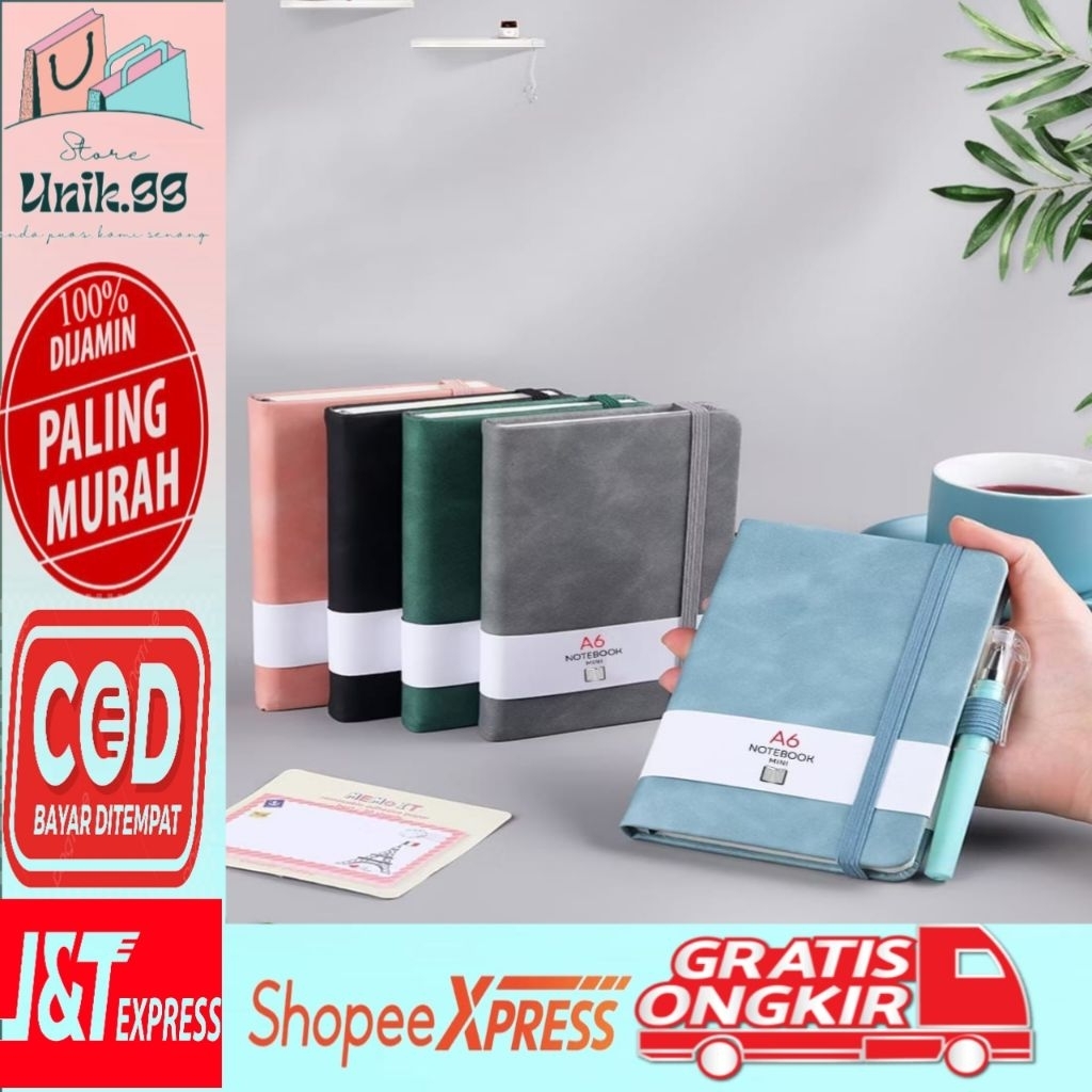 

Notebook Mini Buku Catatan Kecil Book Aesthetic Portabel Buku Tulis UNIIK.99