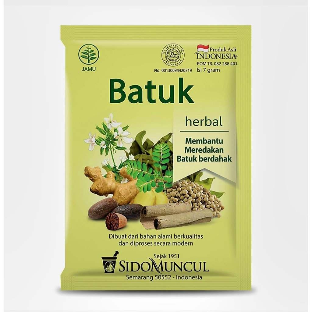 

Jamu Batuk 1'S sidomuncul