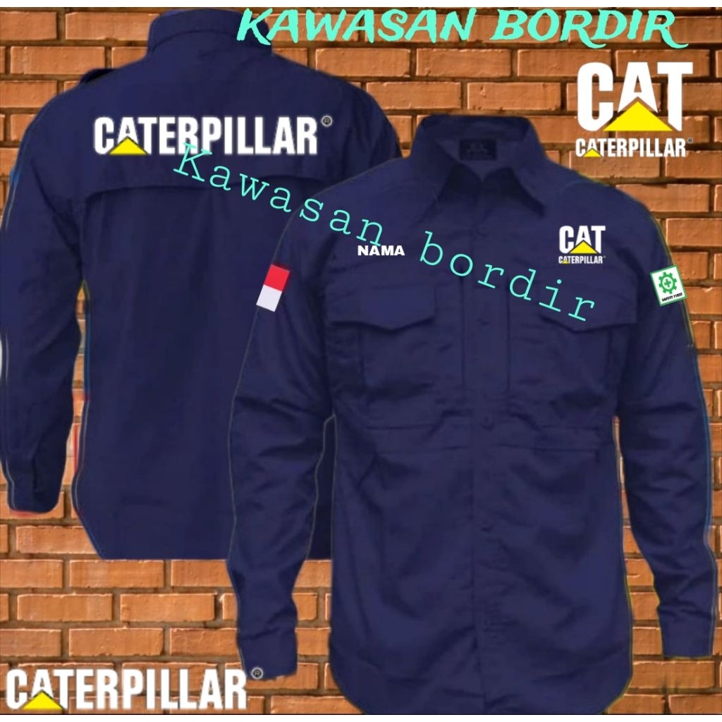 Premium kemeja tactical Caterpillar seragam Caterpillar kemeja Caterpillar baju Caterpillar pdh Cate