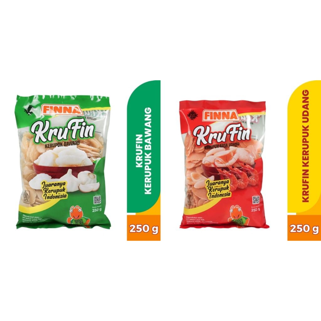 

Kerupuk Mentah (Kru Fin) 500 Gram