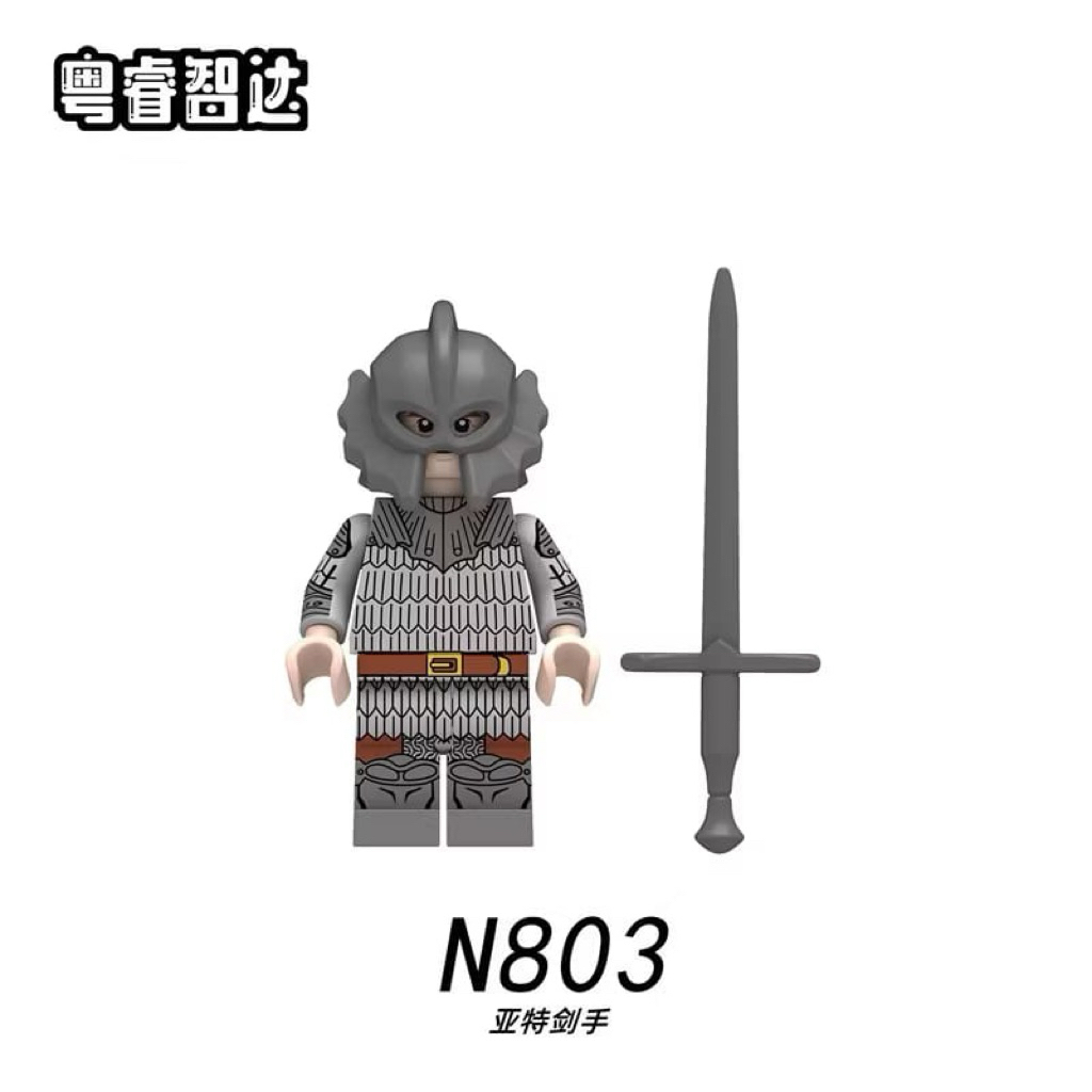 figure mainan kstaria medieval