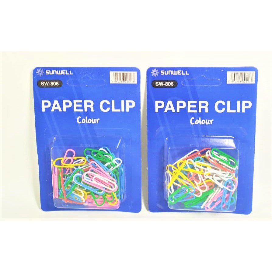 

Klip Kertas Warna Paperclip No.3 isi 50 pcs