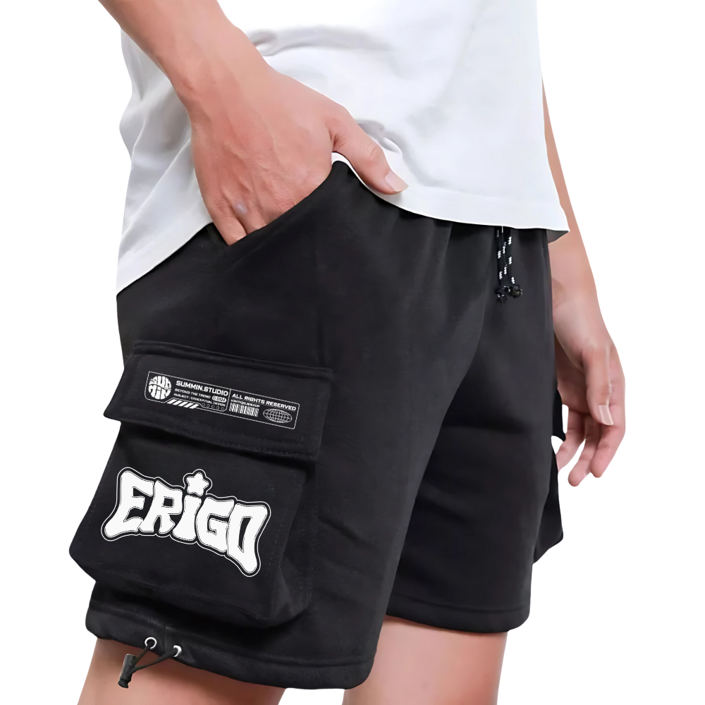 Celana Kantor Pendek Hitam  Erigo Celana Pendek Hitam Premium