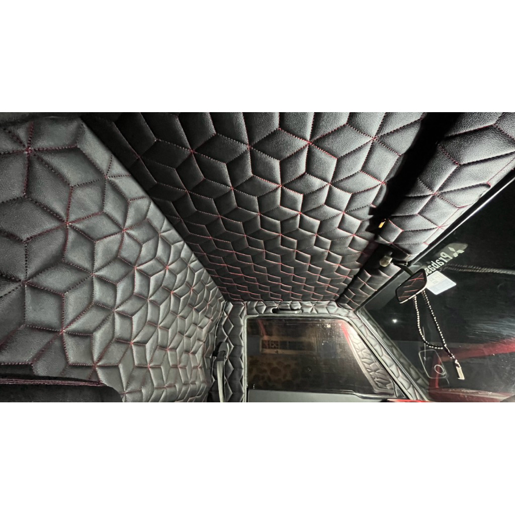 Paket Cover Cabin L300 Atap,Dinding belakang,Pilar* dan Cover Pintu kanan kiri MOTIF 6