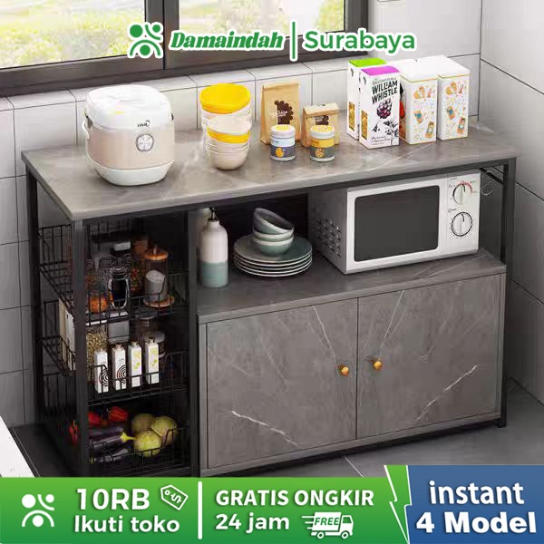 Damaindah Rak Oven Microwave/ Rak Oven/ Kitchen Rack/ Rak Microwave/ Rak Bumbu/ Kitchen/ Rak Oven Mi