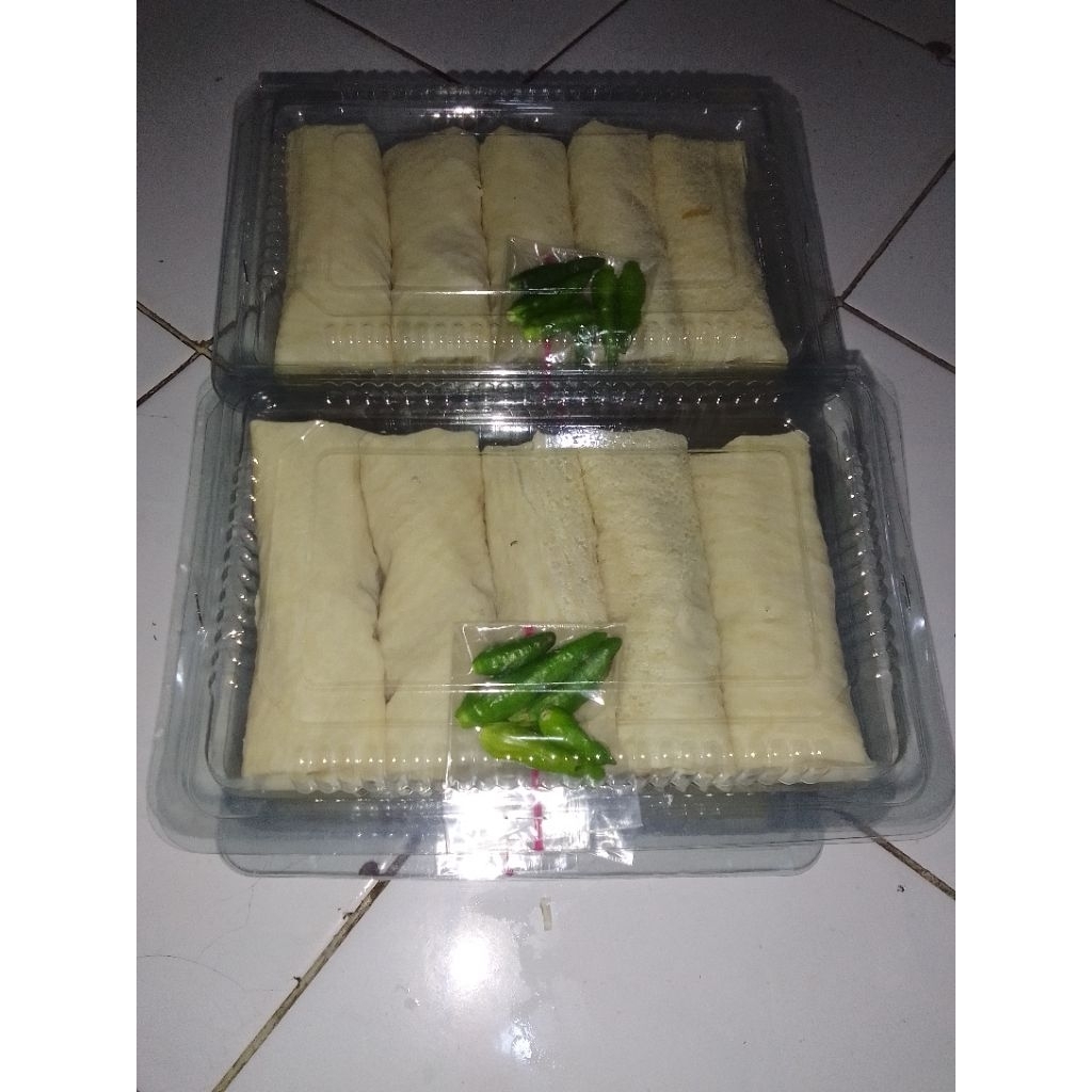 

LUMPIA MINI ISI 5 BERAT 200GR ISIAN REBUNG AYAM