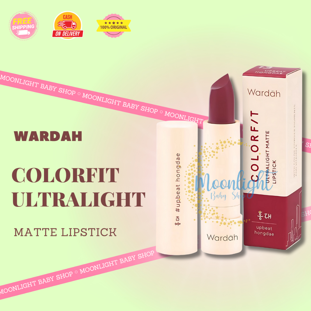 Wardah Colorfit Ultralight Matte Lipstick | Korean Limited Edition