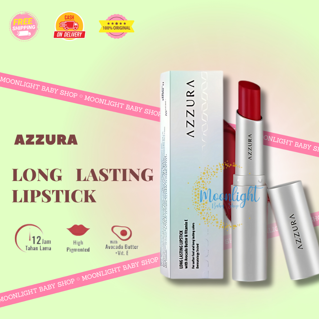 AZZURA Longlasting Lipstick 3G | Lipstik Tahan Lama
