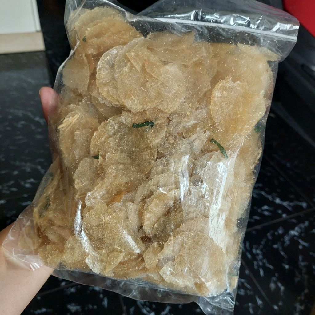 

keripik kaca tasa asin original 250gr