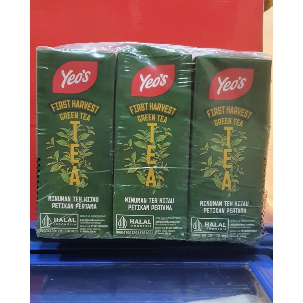 

Yeo's First Harvest Green Tea ( Kemasan 1 pack isi 6pcs @250ml )