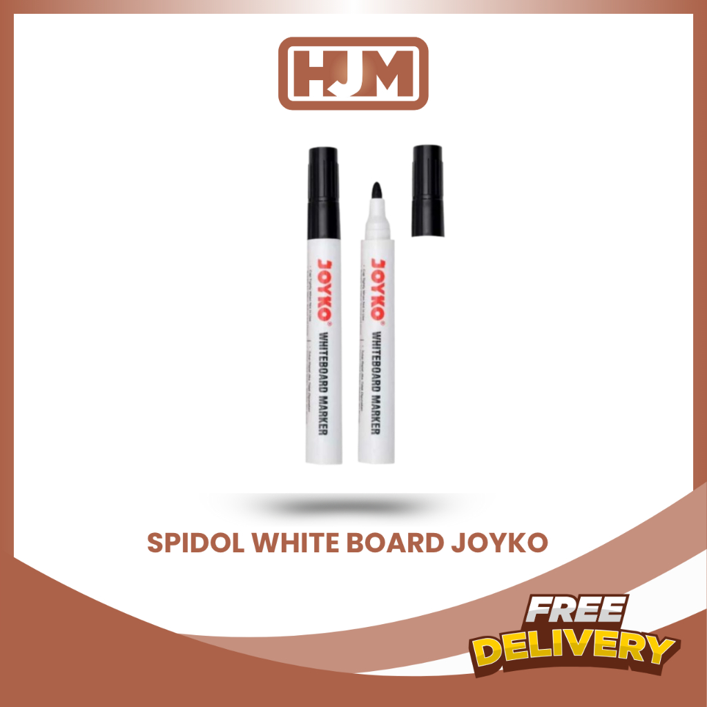 

SPIDOL WHITEBOARD HITAM JOYKO / JOYKO WM-28