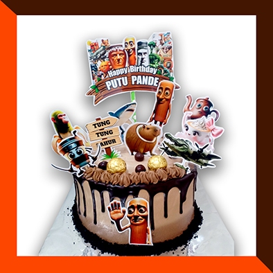 

Topper Karakter Tung Tung Sahur (Siap Pakai)