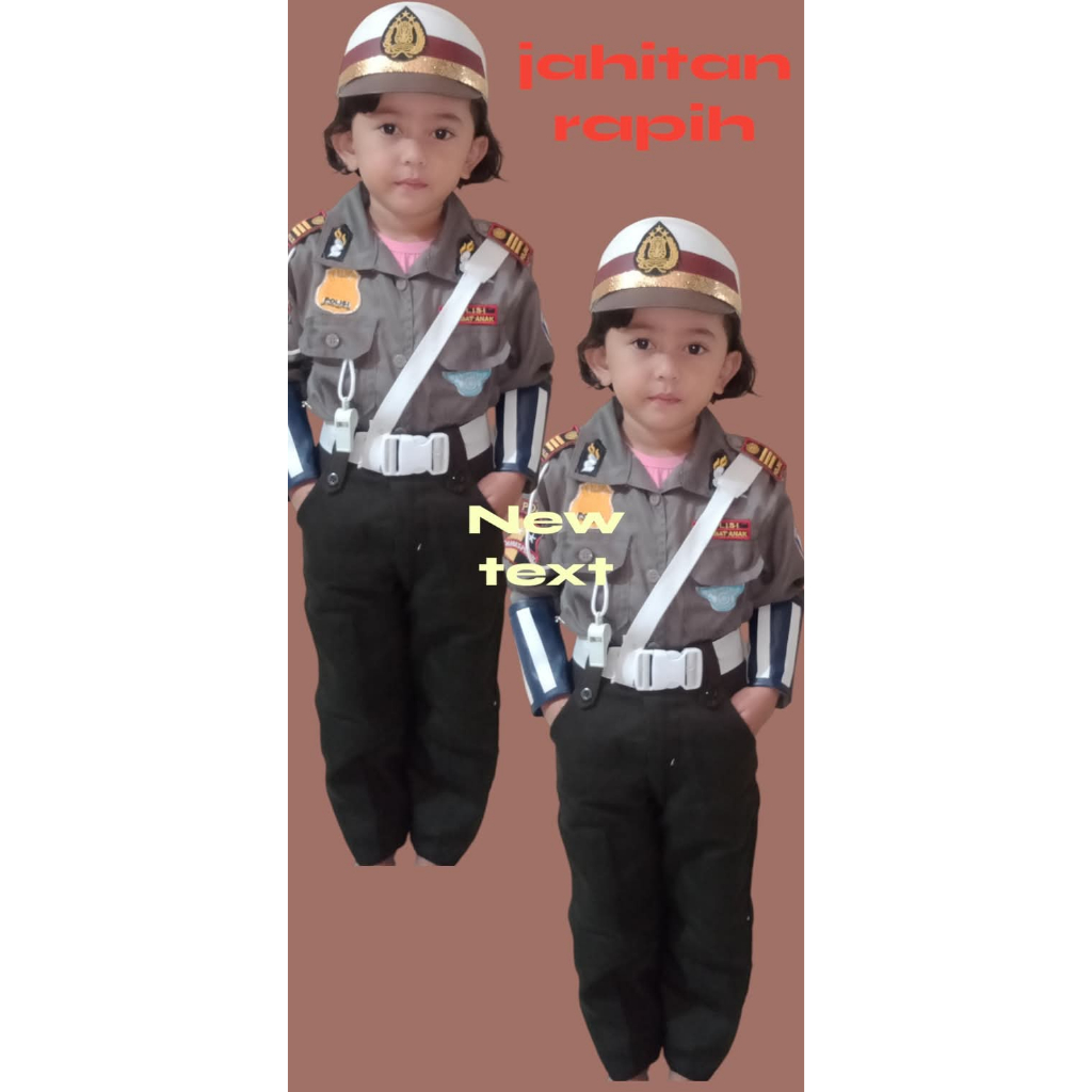 Seragam Polwan Anak TK/RA