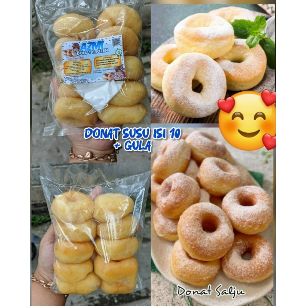 

DONAT SUSU AZMI/DONAT SUSU FROZEN ISI 10