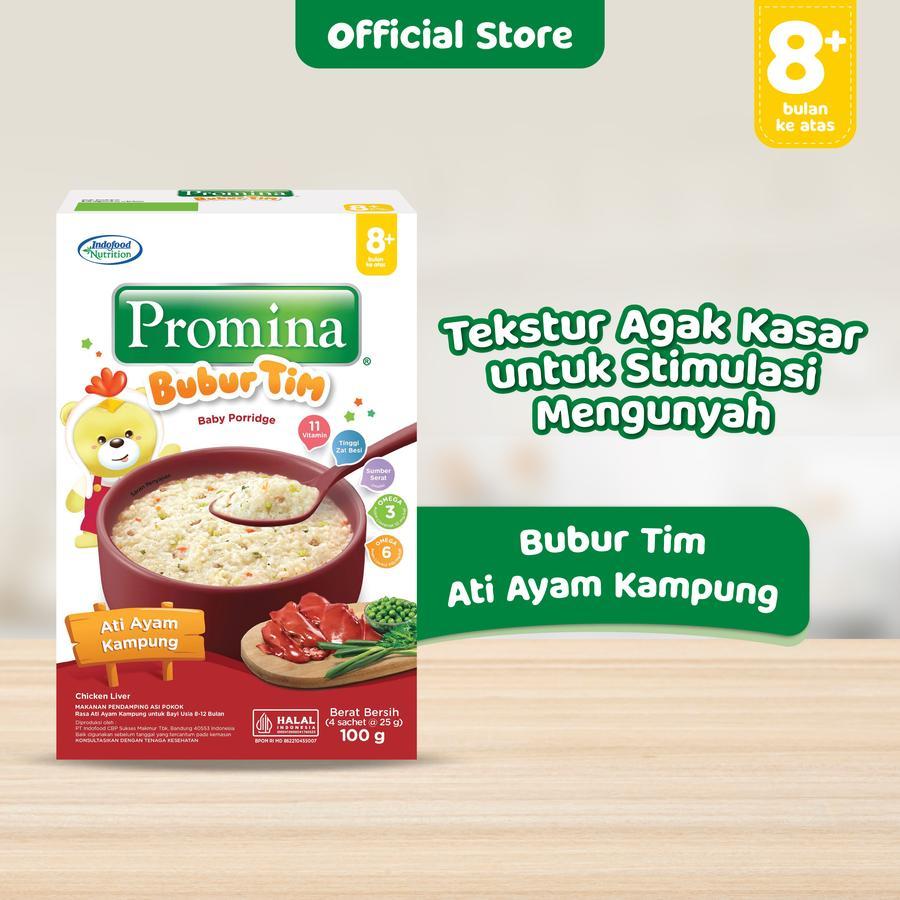 Promina Bubur Tim 8+ Ati Ayam Kampung 100 Gr - Ati ayam kampung