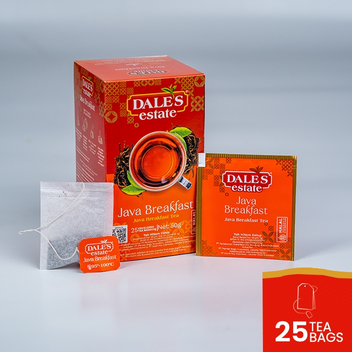 

[oddsolshop] pekanbaru/Dales Estate Java Breakfast 25 Tea Bags 50GR Kantong Teh Sarapan Pagi