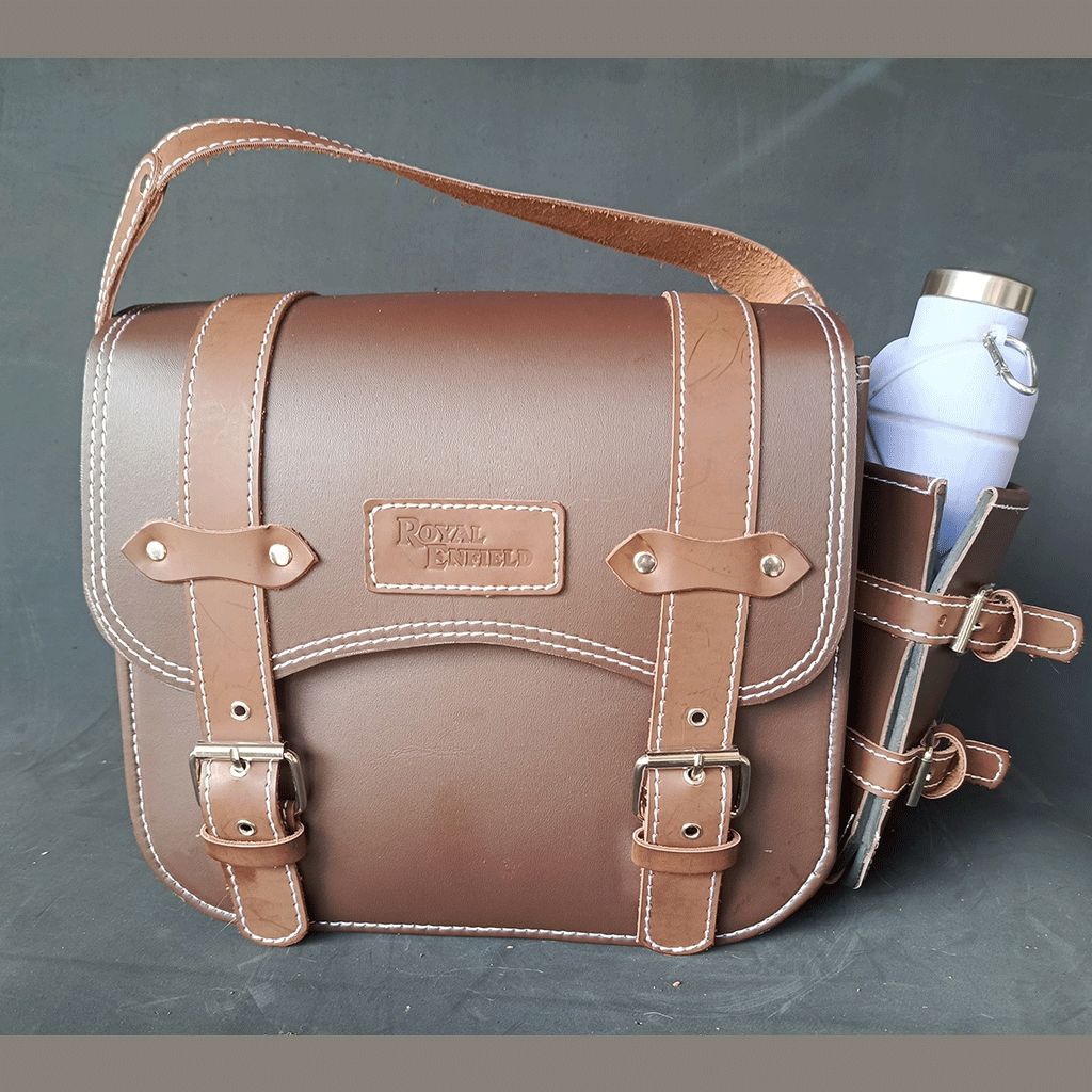 tas sidebag saddle bag royal Enfield