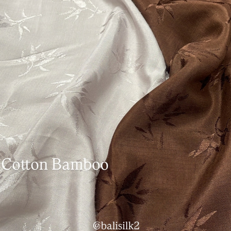 Kain Katun Bamboo Viscose Cotton