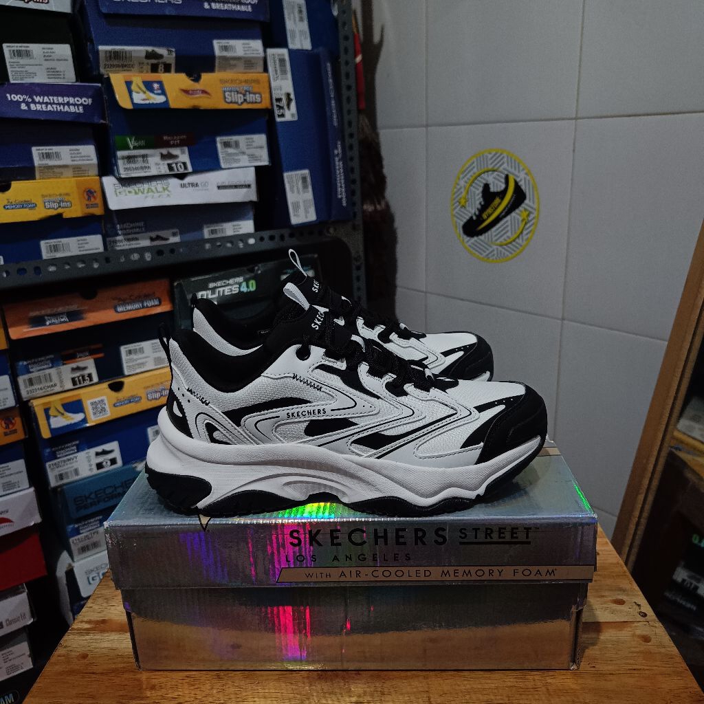 Skechers Los Angeles Moonhiker - Apogee Orbit Natural / White / Lavender / Purple / Apogee Bloom Whi