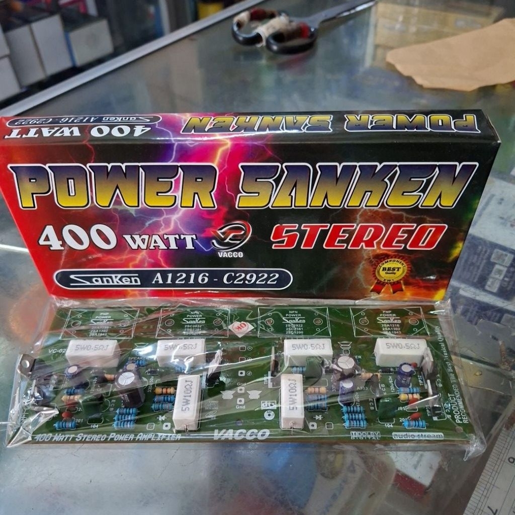 power sanken 400 watt stereo