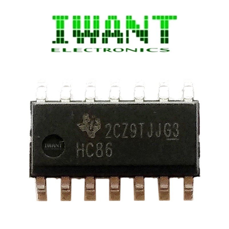 74HC86 74HC86D SMD HC86 7486 SOP-14 IC 74HC86 SMD SOP-14 PIN