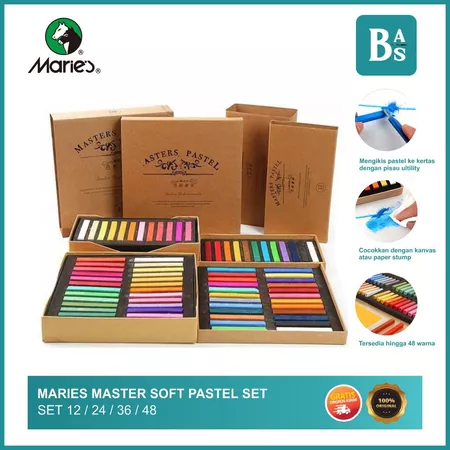 

Maries - Masters Soft Pastel set of 12/24/36/48 - SAS
