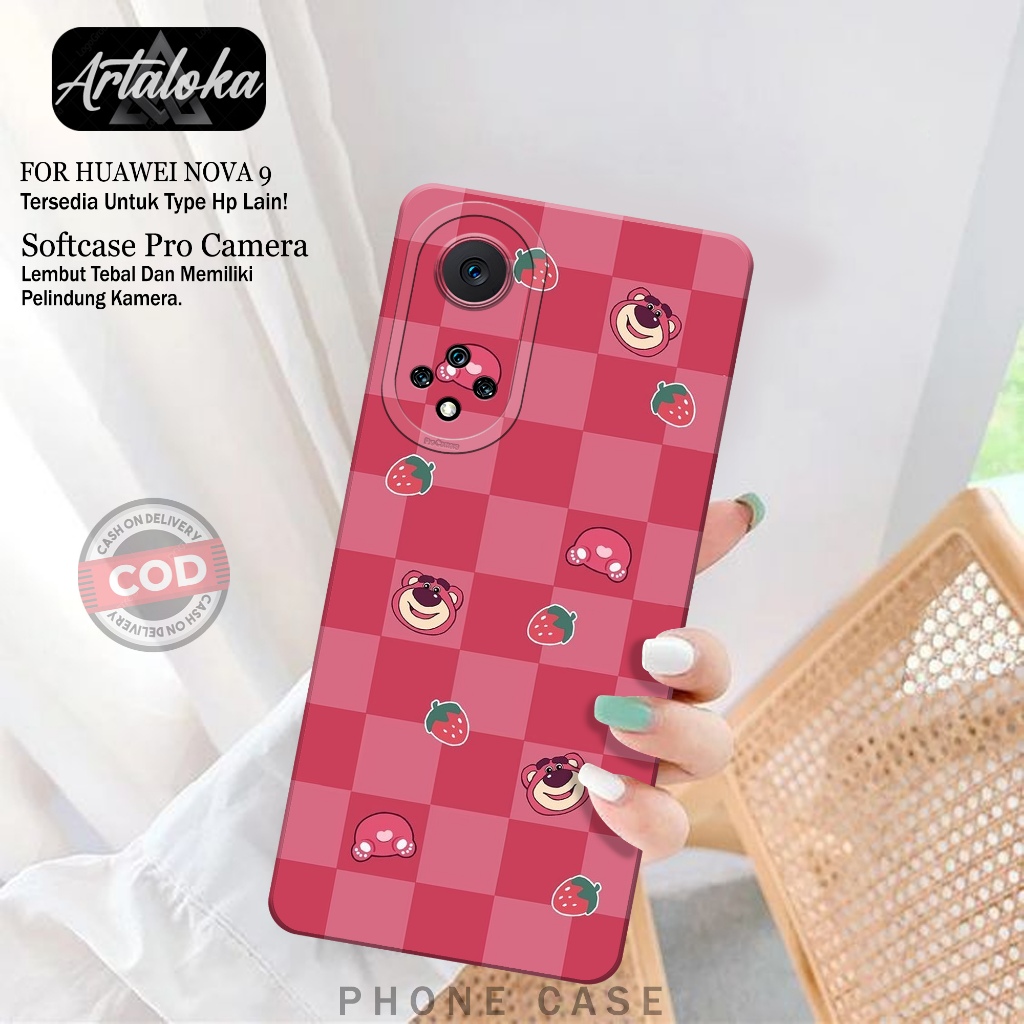 Case Hp Huawei Nova 9 Softcase Pro Camera Silikon Tpu Softcase Huawei Nova 9 Fashion Case Kartun Luc