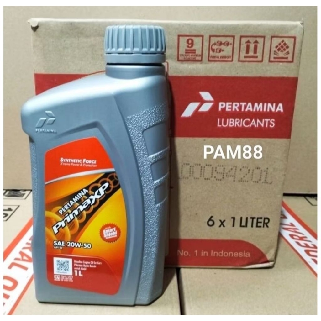 Prima xp ..1 liter ..1 dus = 6 btl ..Sae 20 w - 50