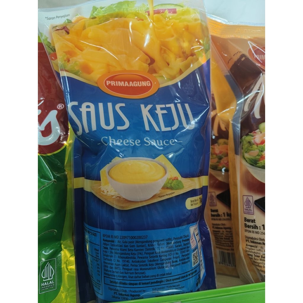 

Prima Agung Saus Keju 1kg