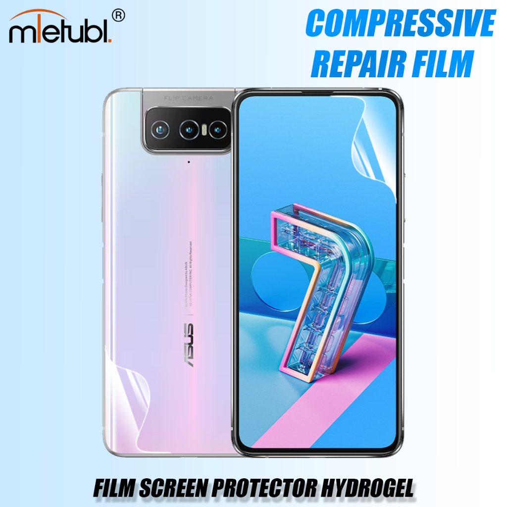 Asus Zenfone 7 / Zenfone 7 Pro - Anti Gores Hydrogel - Hydrogel Film Bukan Tempered Glass