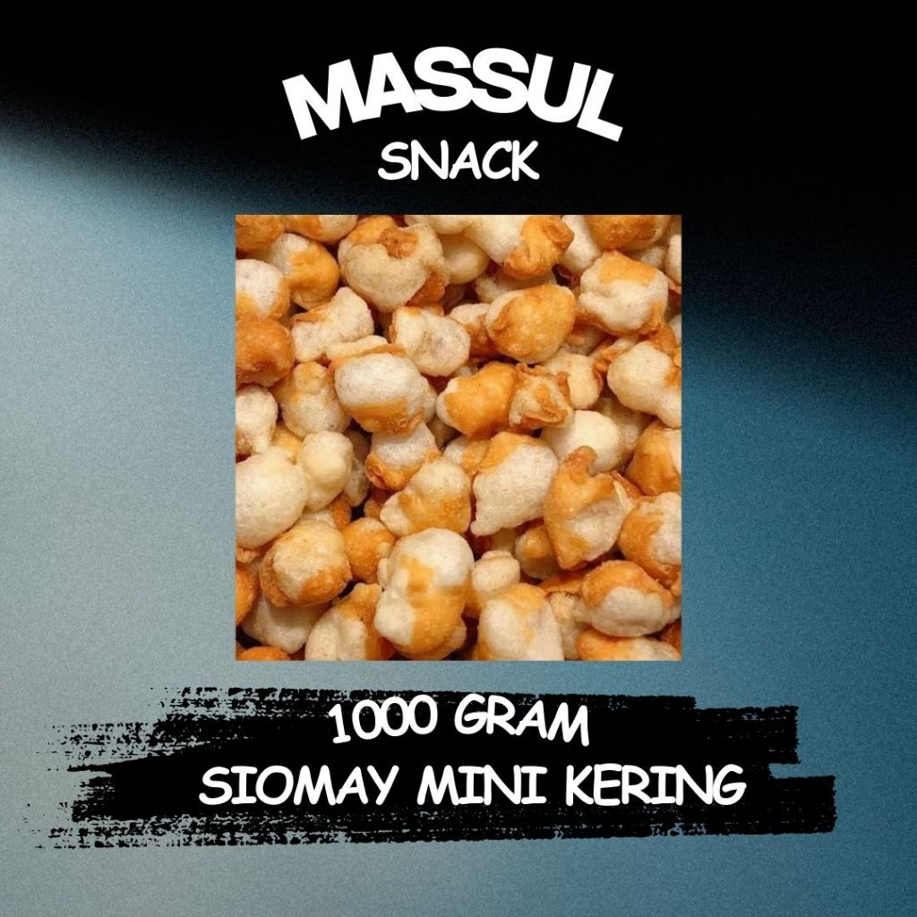 

[1000 gram] Siomay Mini Kering Crispy Cuanki Maknyus