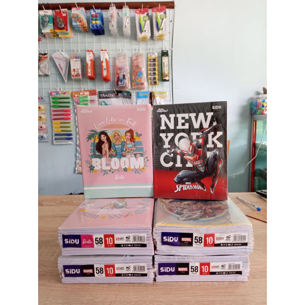 

buku tulis SIDU 58 lembar