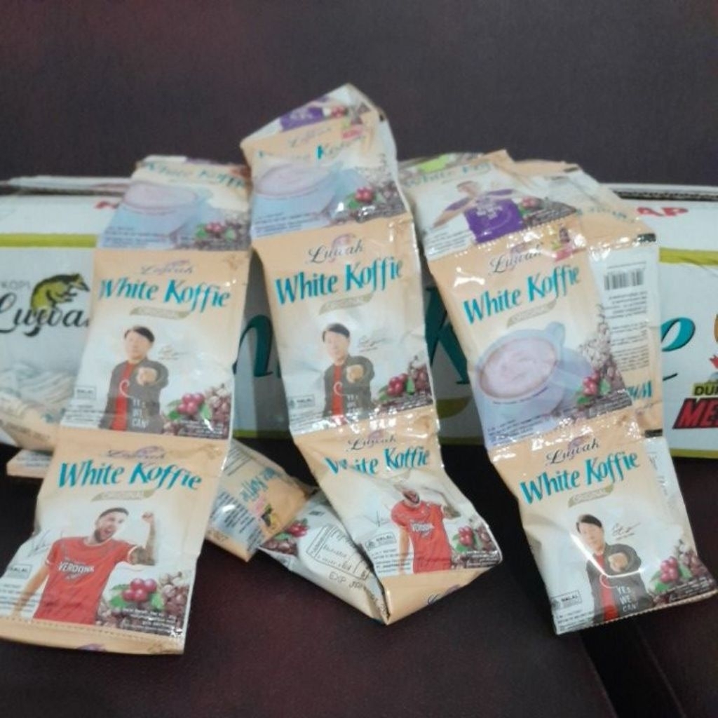 

[ COD ] Kopi Luwak White Koffie 20g isi 1 Renceng 10 sachet