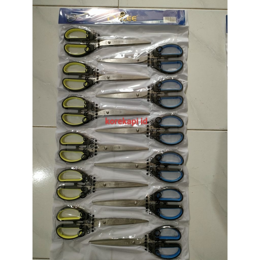 

Gunting Besar Orlee 1 Renteng isi 12 pcs