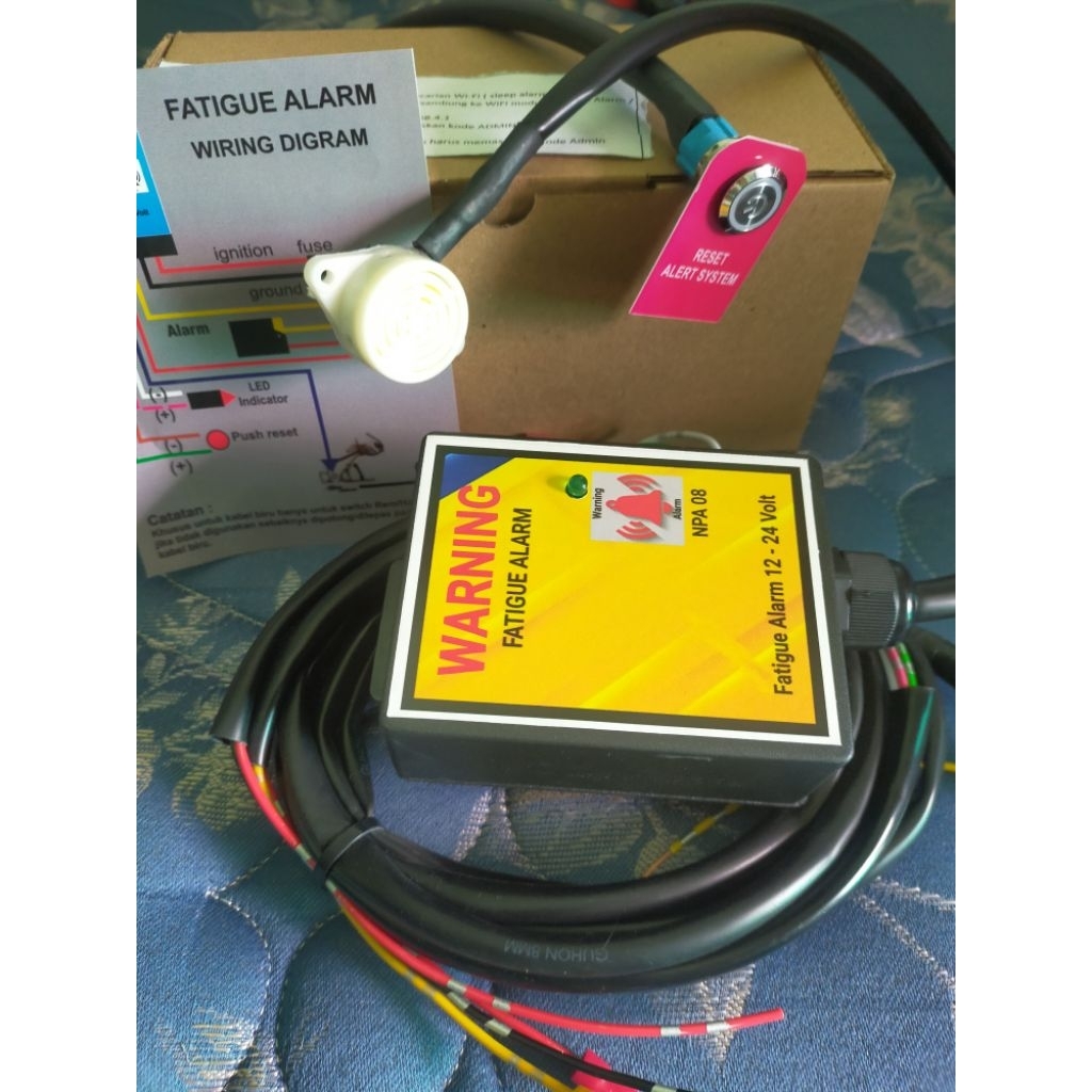fatigue alarm 12-24 bisa setting lewat hp