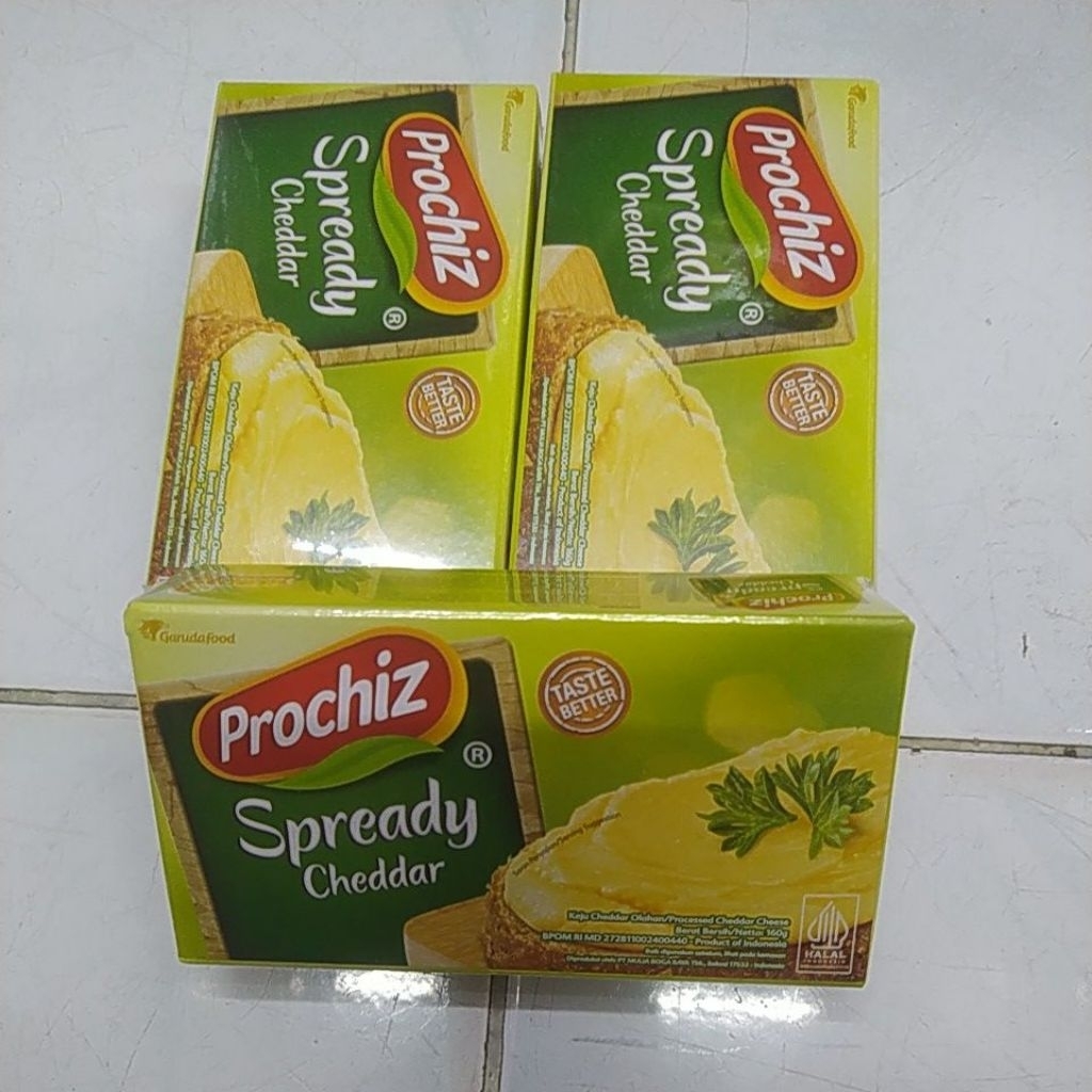 

Prochiz Spready Cheddar Cheese 160gram