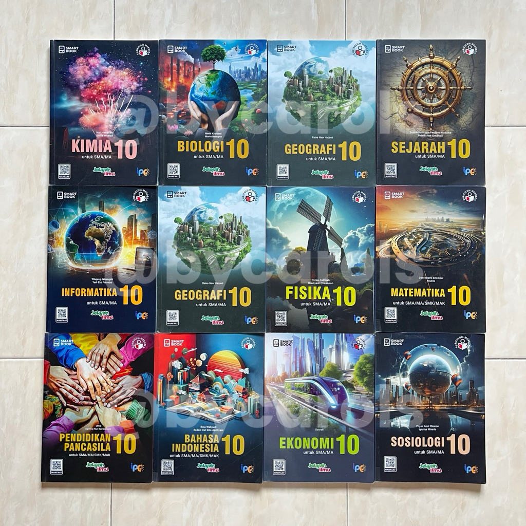 INTAN PARIWARA SMART BOOK KIMIA BIOLOGI GEOGRAFI SEJARAH INFORMATIKA GEOGRAFI FISIKA MATEMATIKA PANC