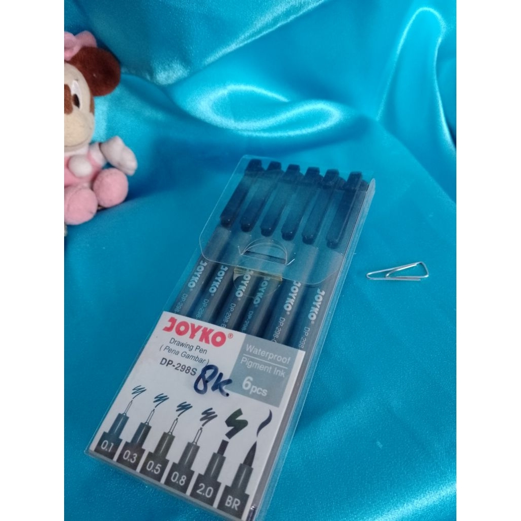 

Promo Cuci Gudang" 1 Set Joyko Drawing Pen DP-2985 isi 6
