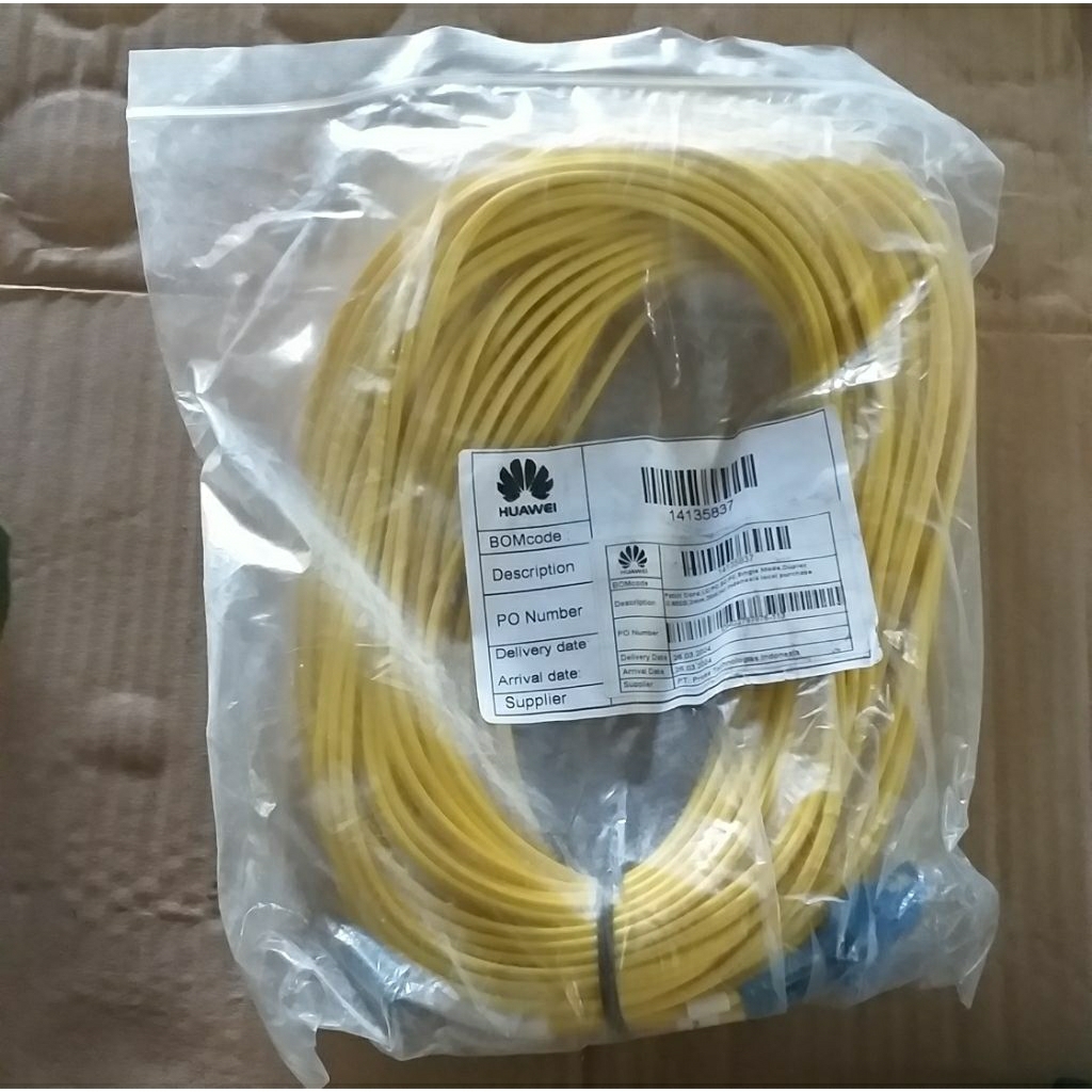 KABEL PATCHCORD HUAWEI/LC PC/SINGLE MODE/DUPLEX G 652D 3MM 30M