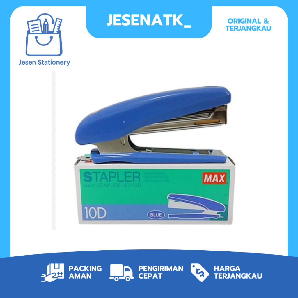 

Staples Max HD 10D Original: Kuat, Ergonomis, Anti Macet, Nyaman Digenggam